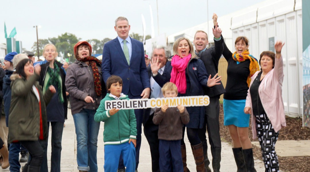 Who are the 6 winners of the 2018 Resilient Communities Fund