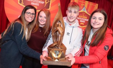 Who won top prize at the 2019 Foróige Youth Citizenship Awards?