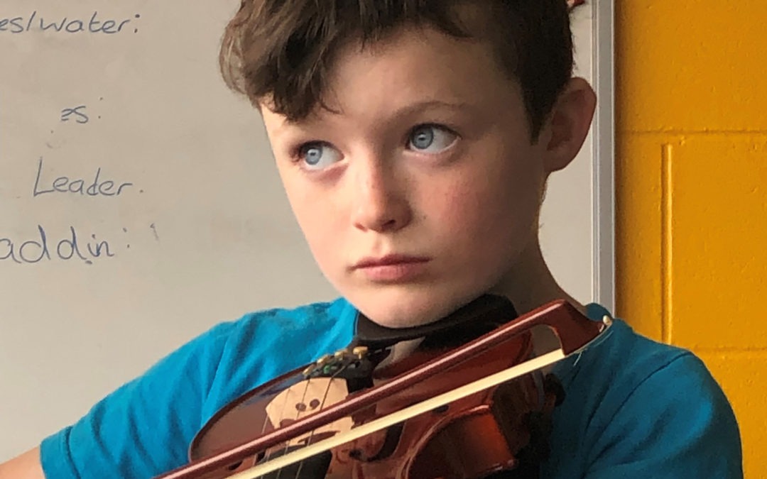 Music to everyone’s ears – LEADER funds 60 violins in Louth