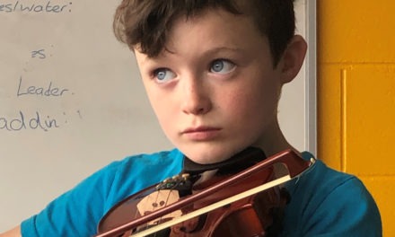 Music to everyone’s ears – LEADER funds 60 violins in Louth
