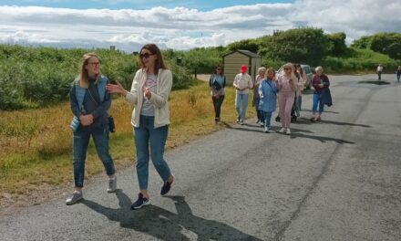 Walking and talking helps Ukrainians to settle in Wexford
